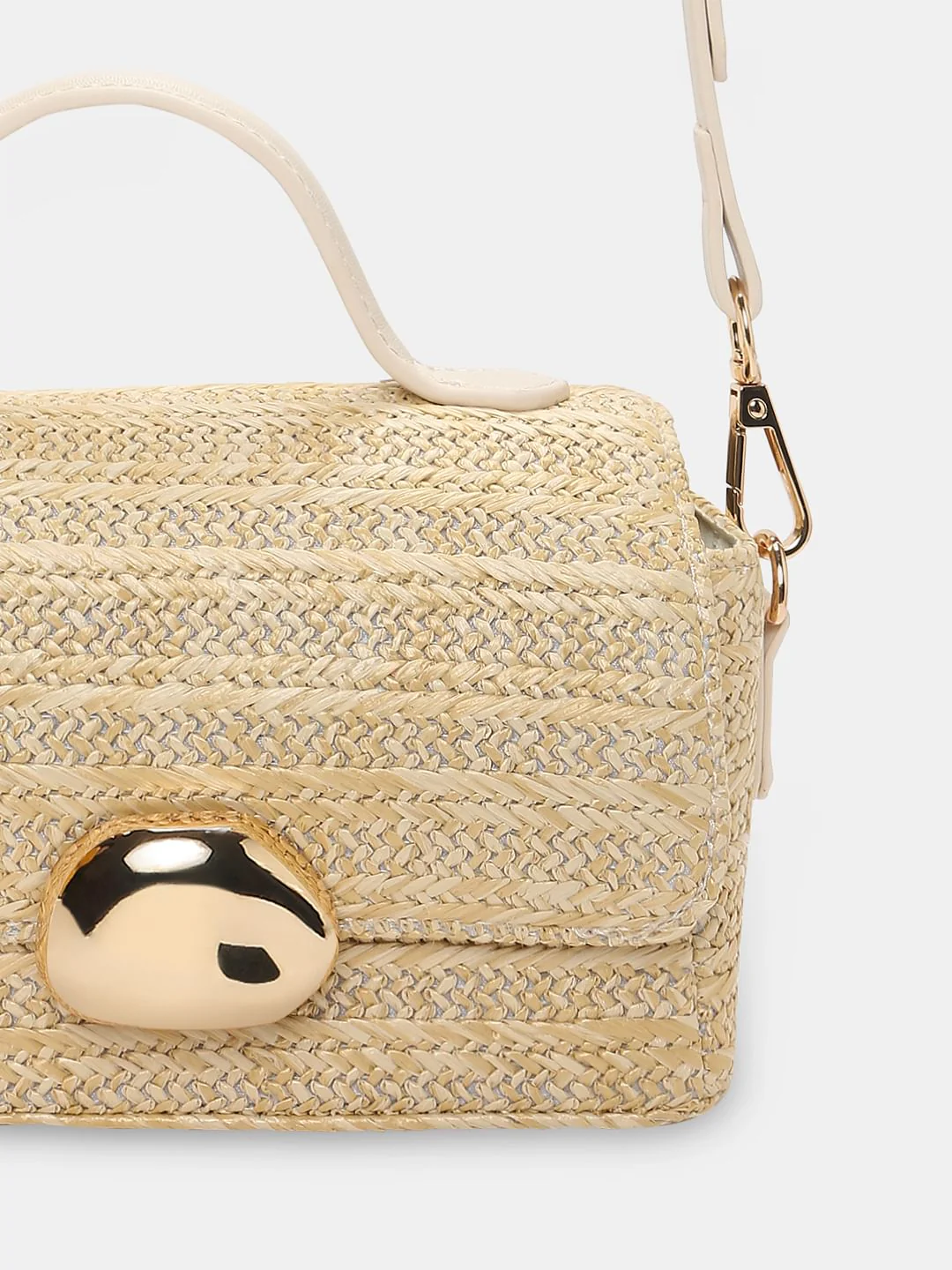 Beige Sling Bag - Image 3