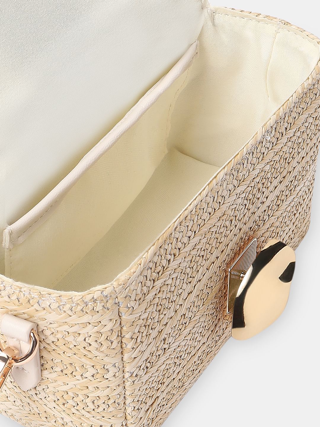 Beige Sling Bag - Image 4