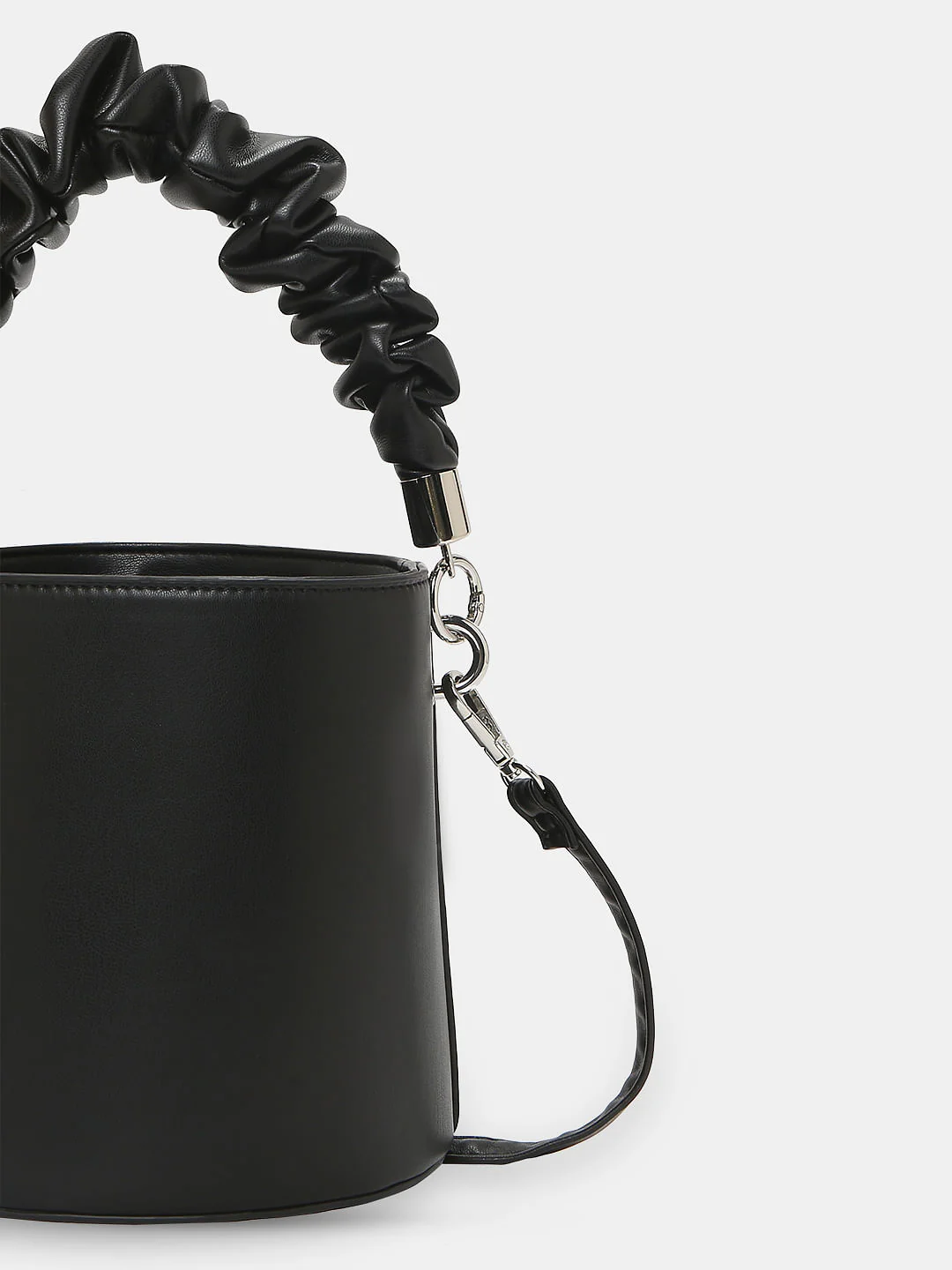 Black Bucket Bag - Image 3