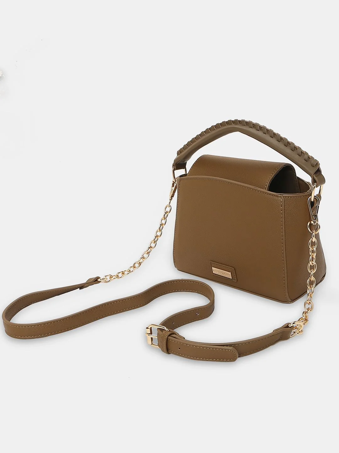 Beige Small Handbag - Image 6