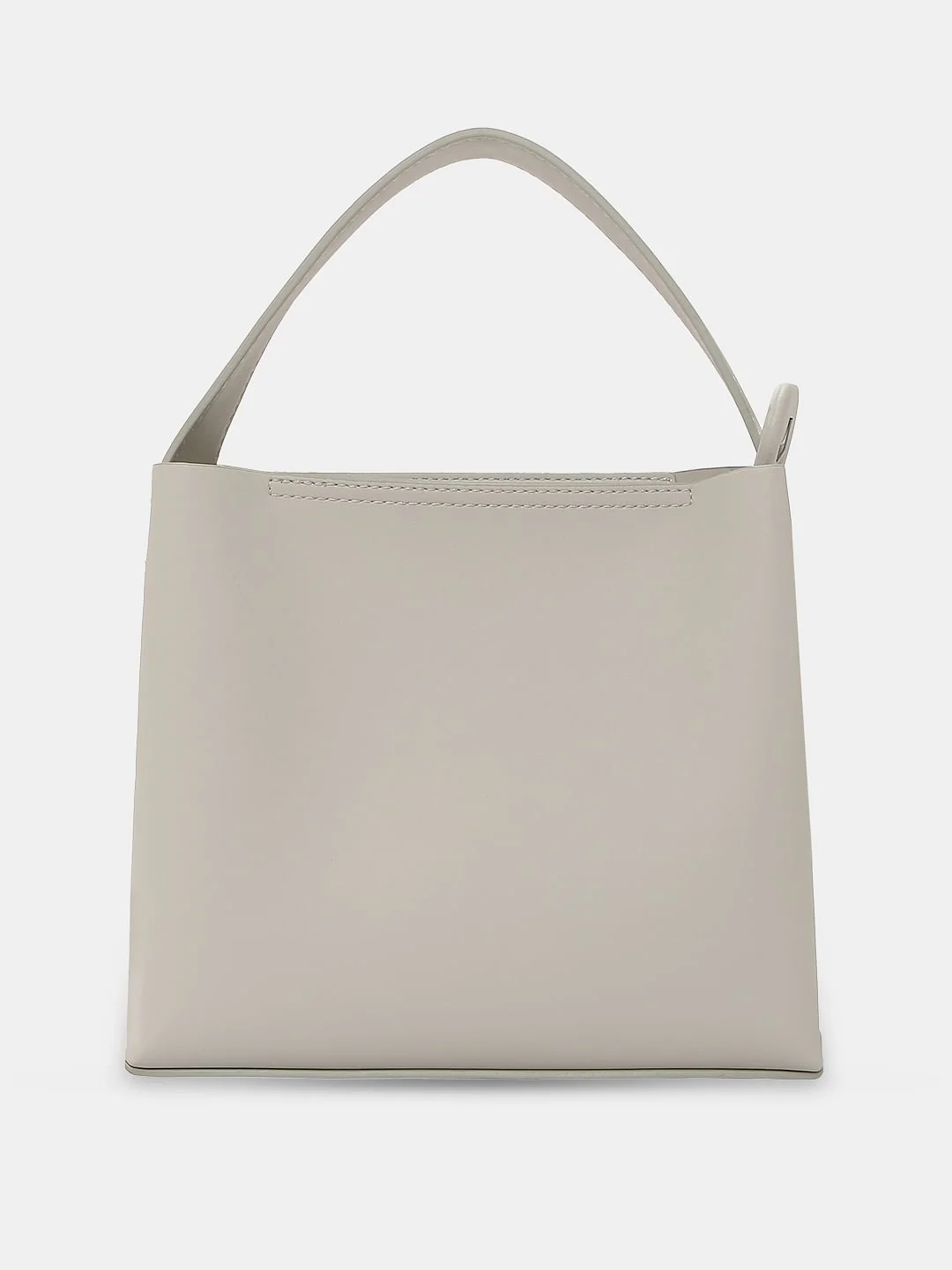 White Pu Small Handbag - Image 2