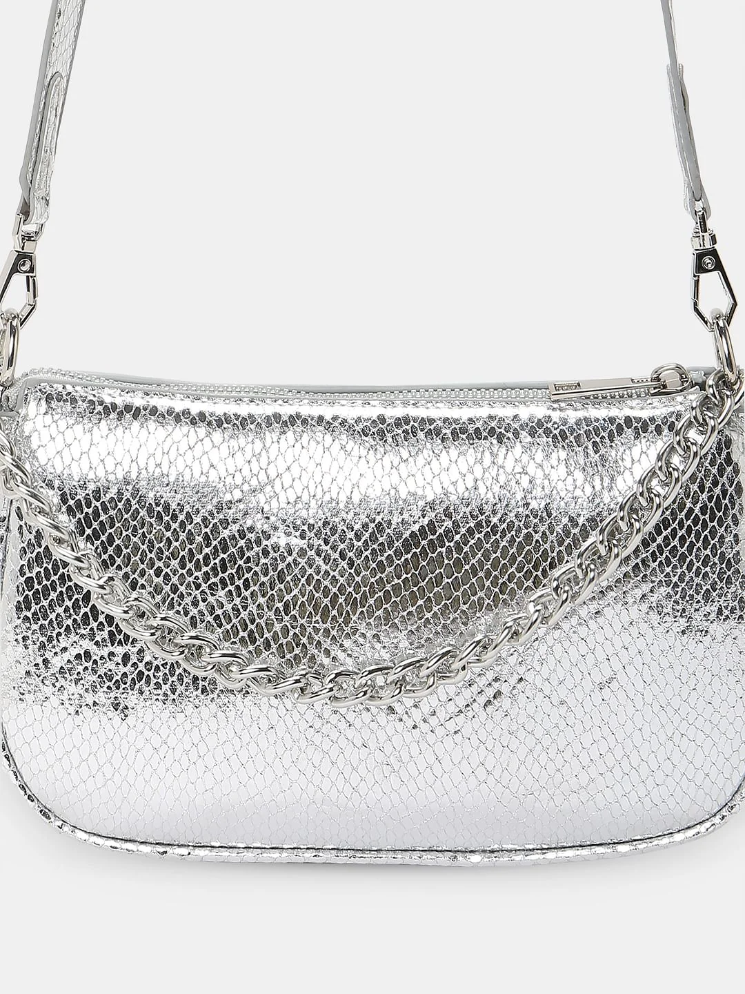 Silver Mini Handbag - Image 3