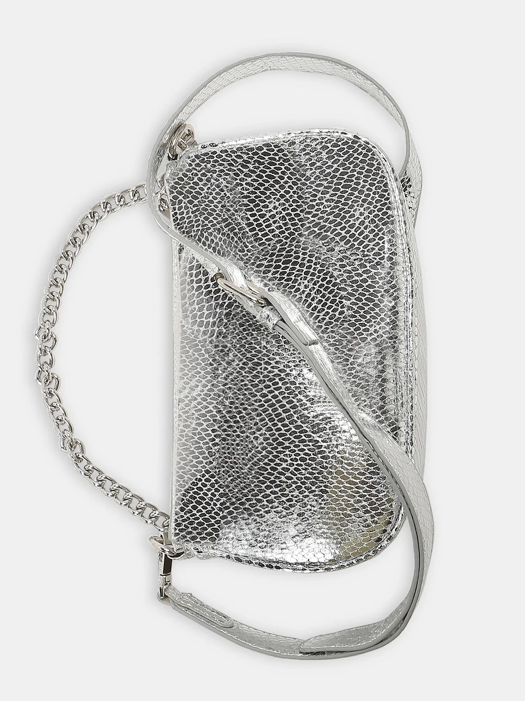 Silver Mini Handbag - Image 6