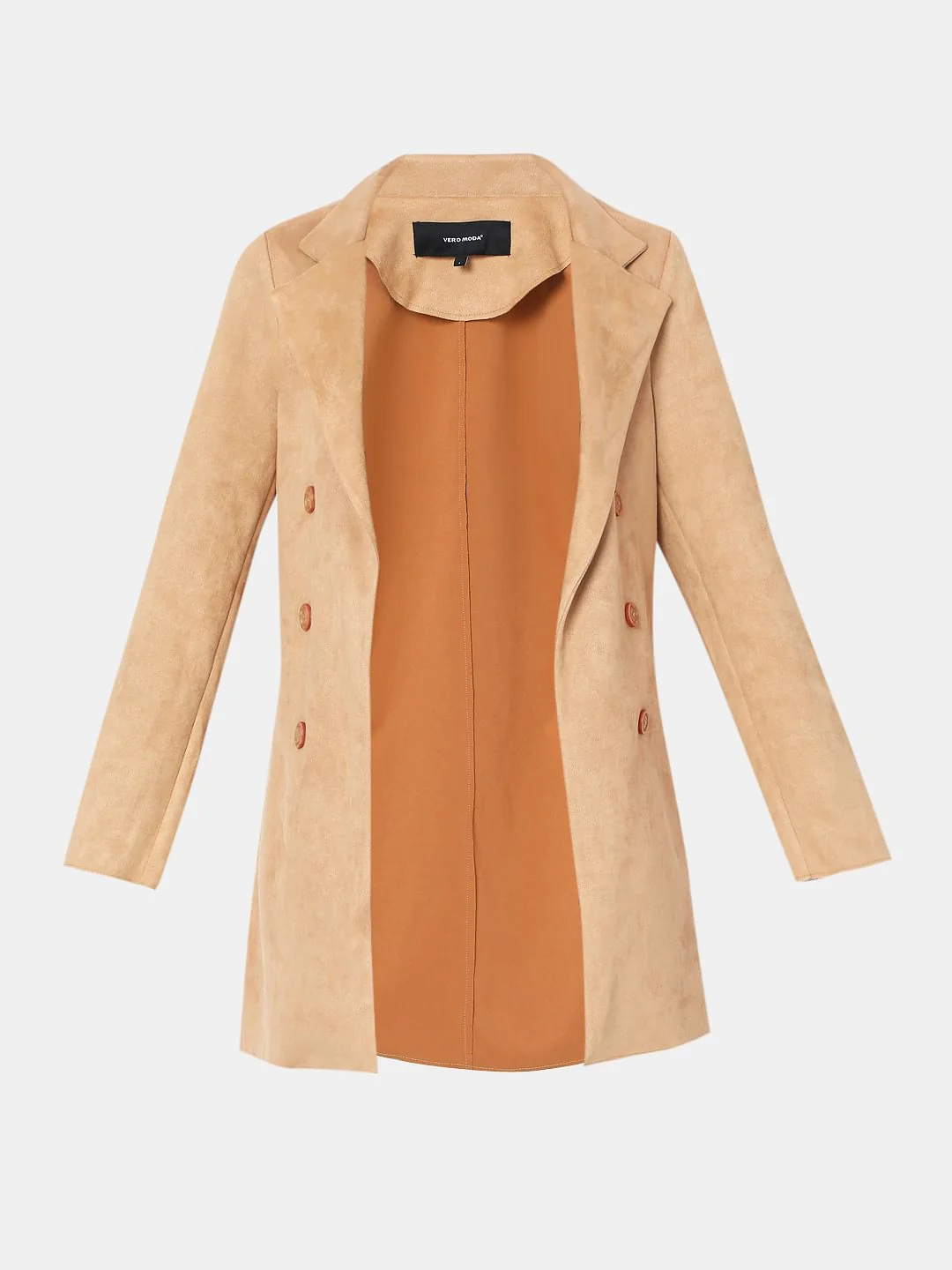 Brown Suede Coat - Image 7