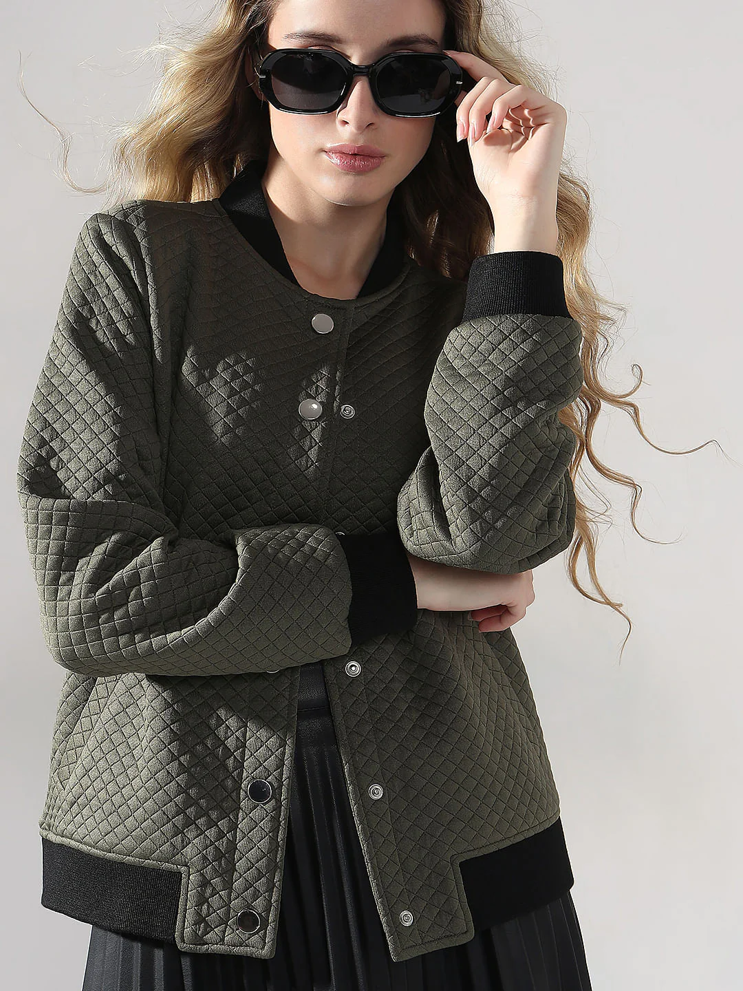Green Bomber Jacket