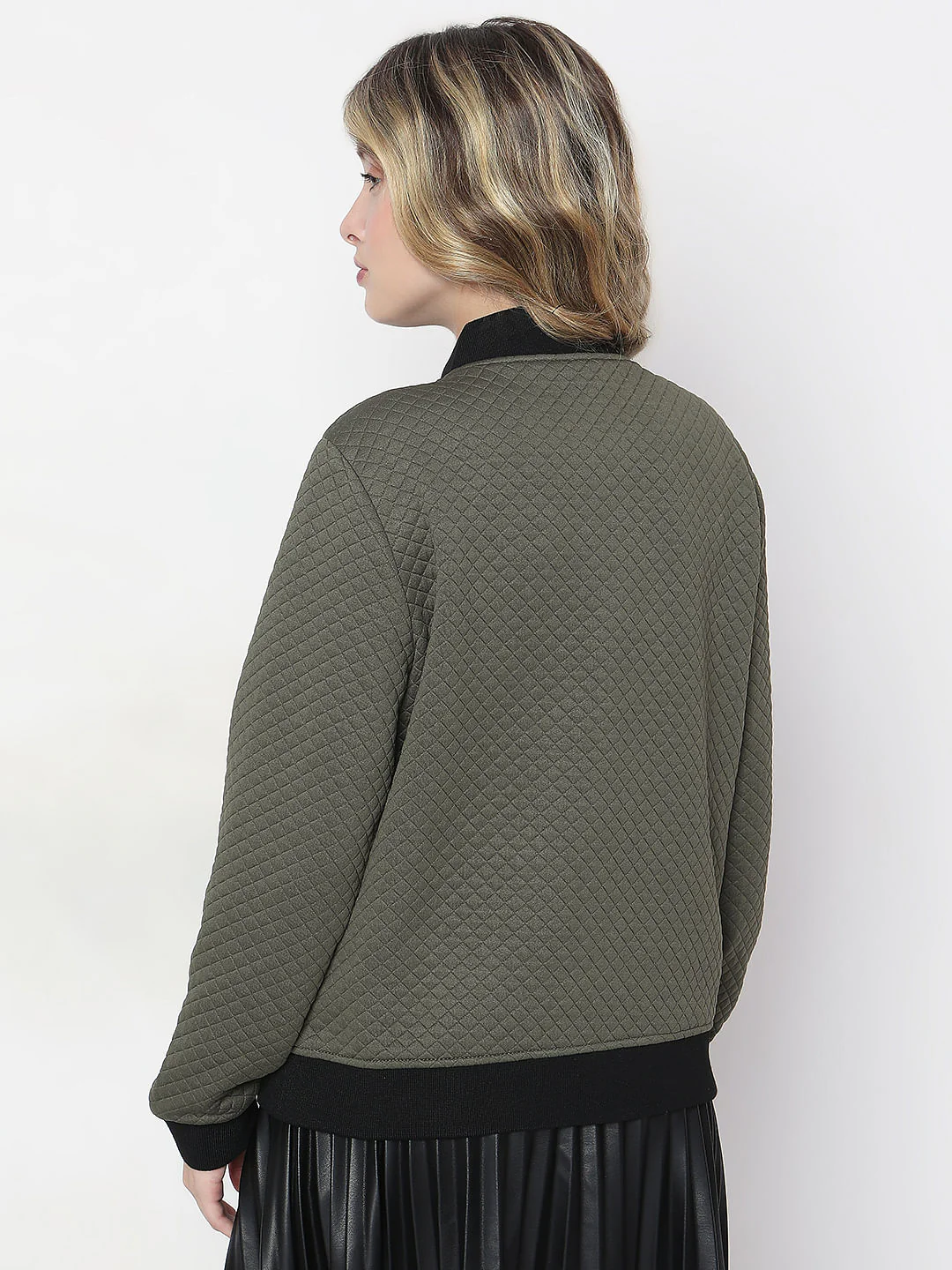 Green Bomber Jacket - Image 4