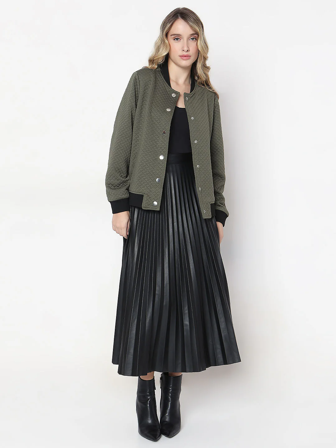 Green Bomber Jacket - Image 5
