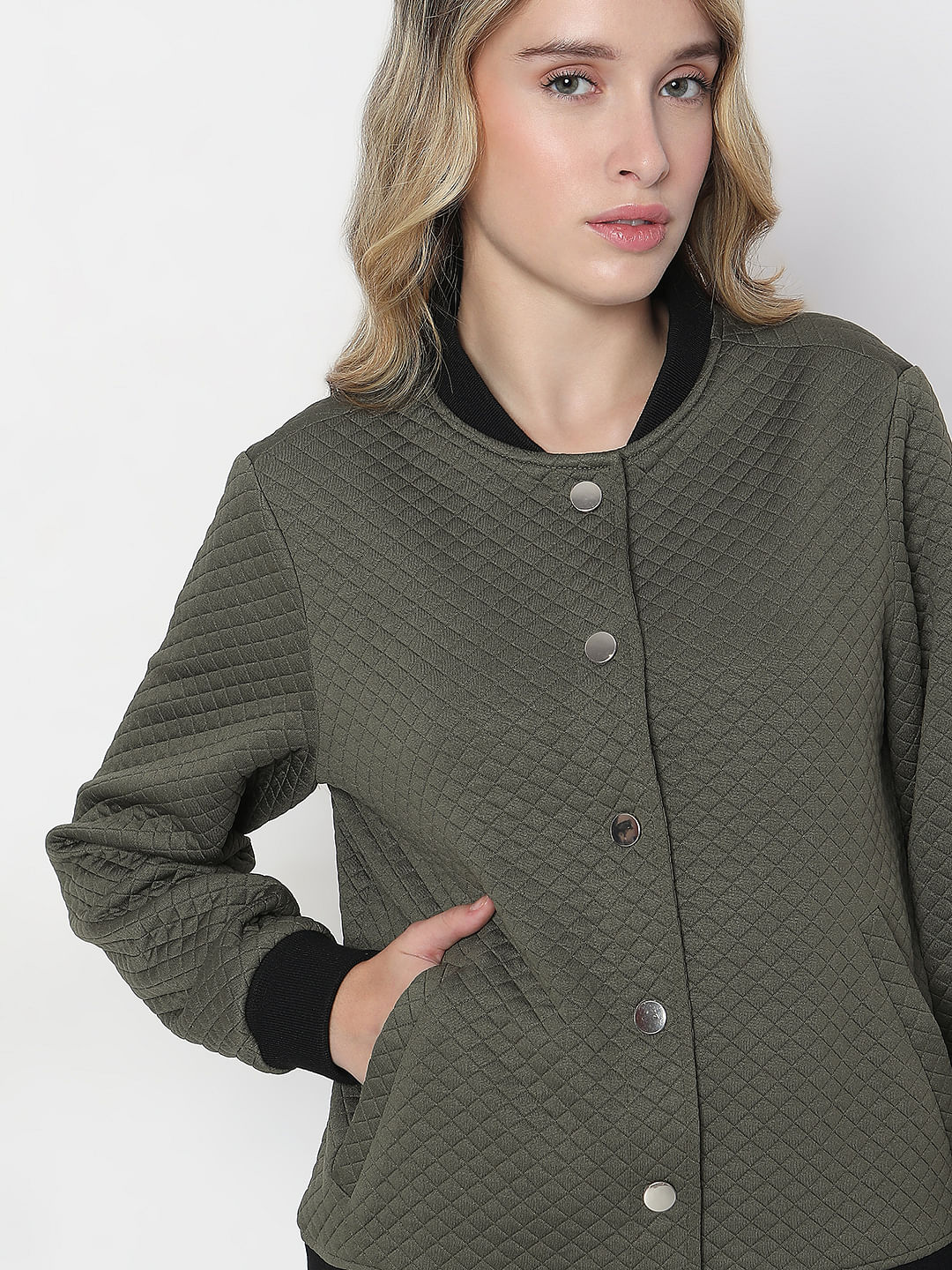 Green Bomber Jacket - Image 6