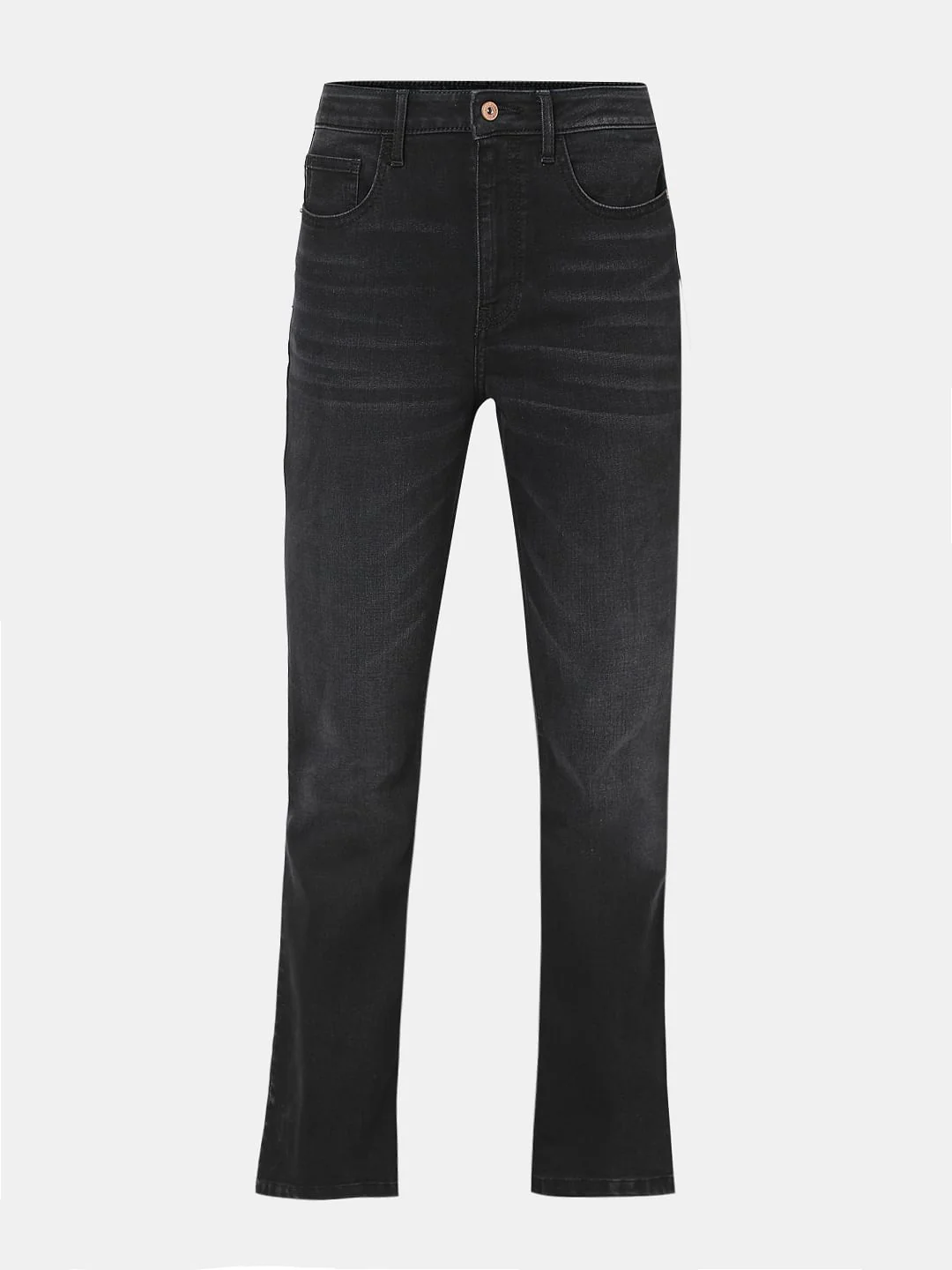 Black High Rise Bootcut Jeans - Image 7