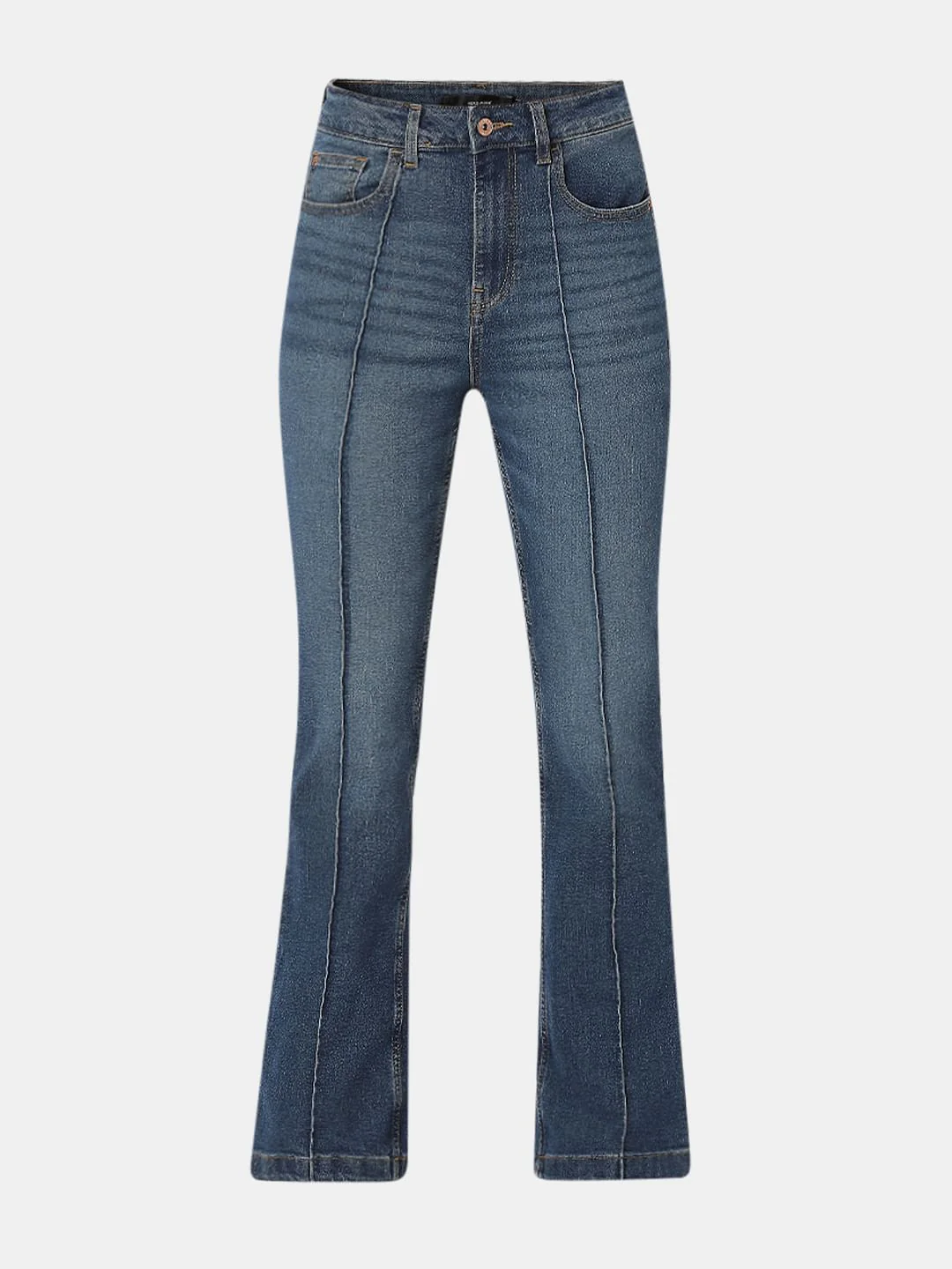 Dark Blue Bootcut Jeans - Image 7
