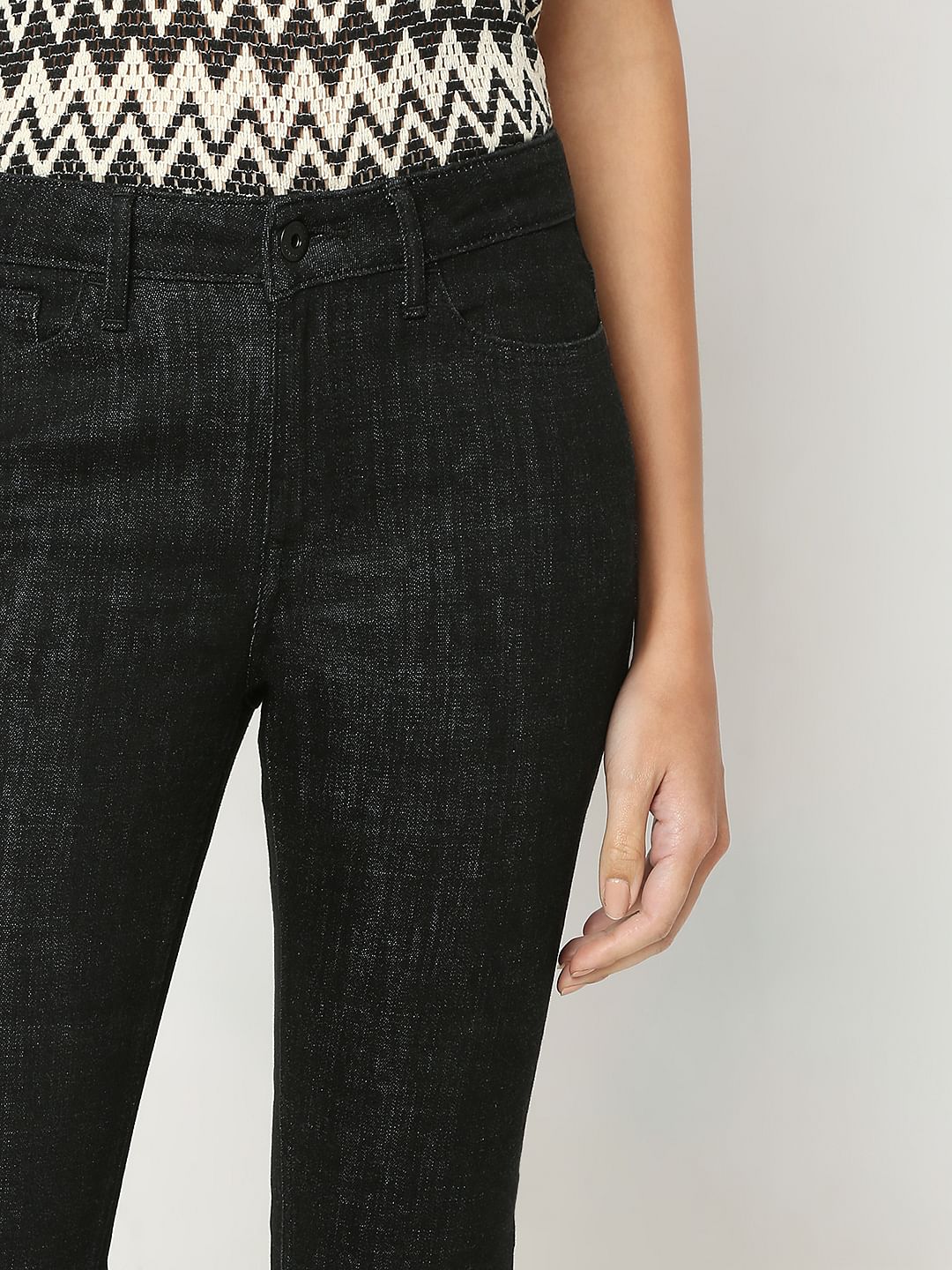 Black Skinny Fit Jeans - Image 6