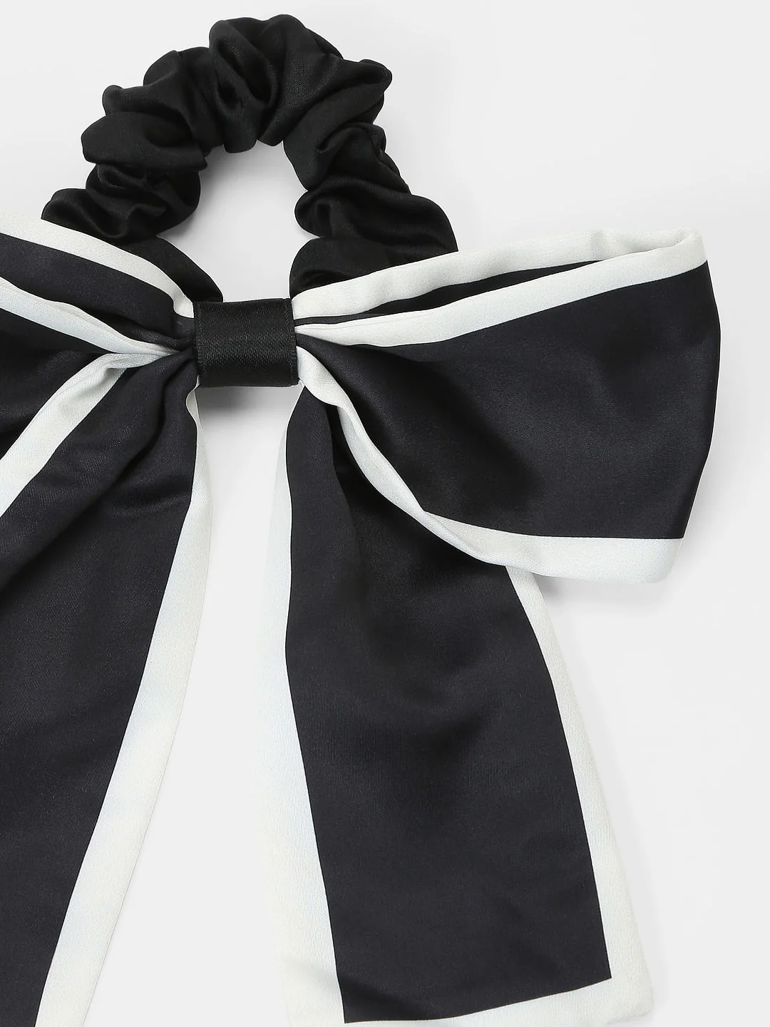 Black Bow Scrunchy - Image 3