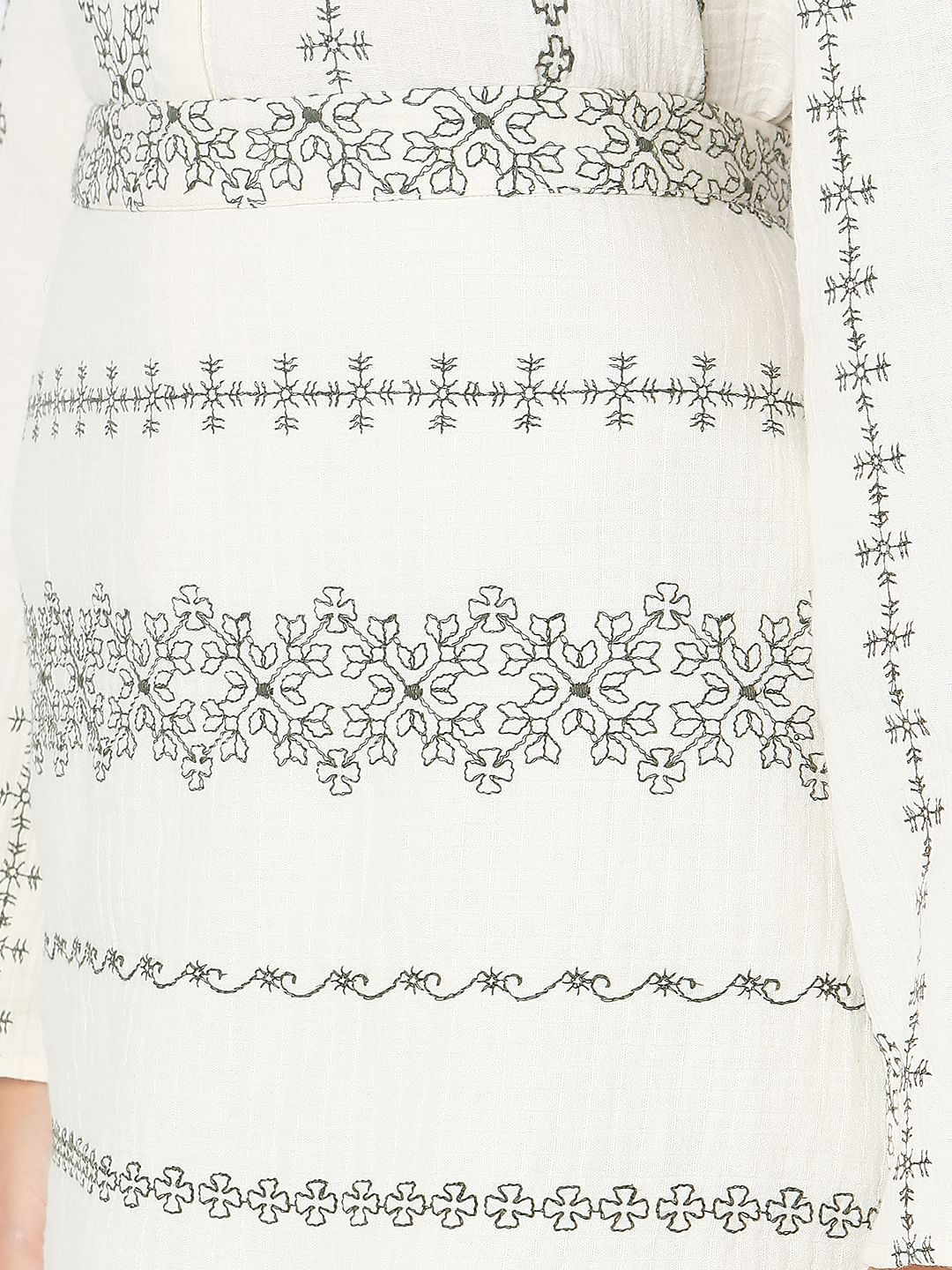 Off-White Printed Co-Ord Set Skirt - Image 8