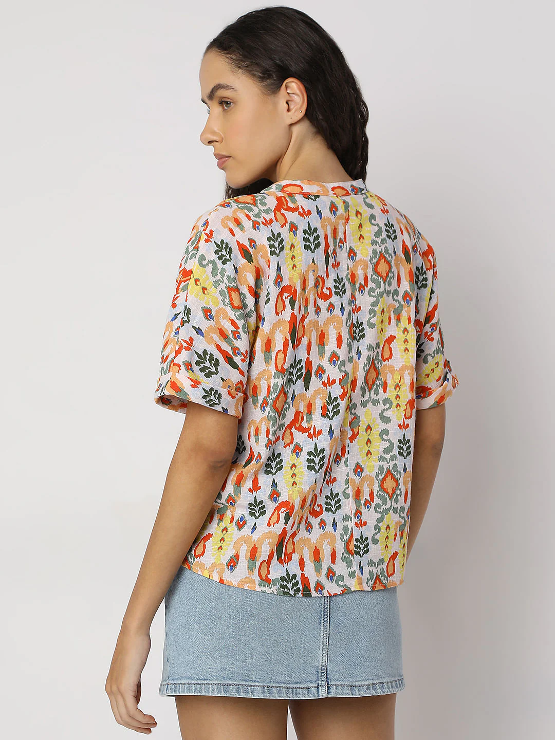 Multi-Colour Printed Top - Image 4