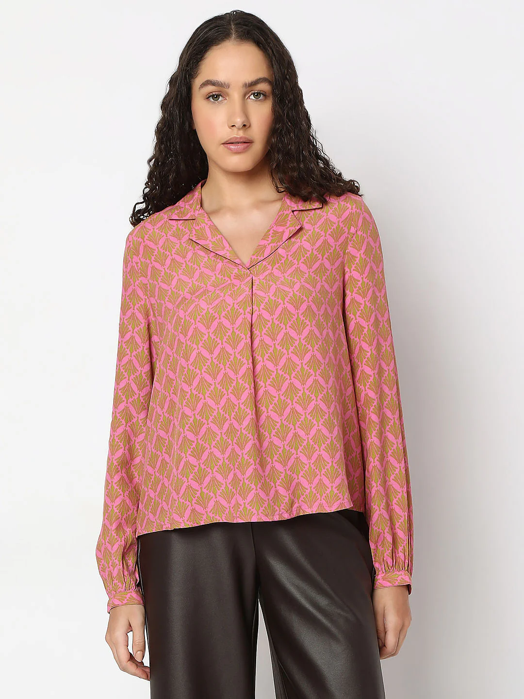 Pink Printed Shirt - Image 2