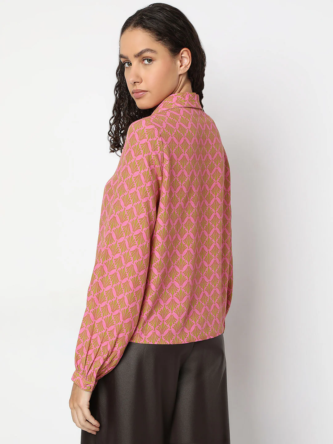 Pink Printed Shirt - Image 4