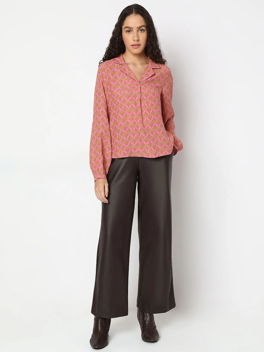 Pink Printed Shirt - Image 5