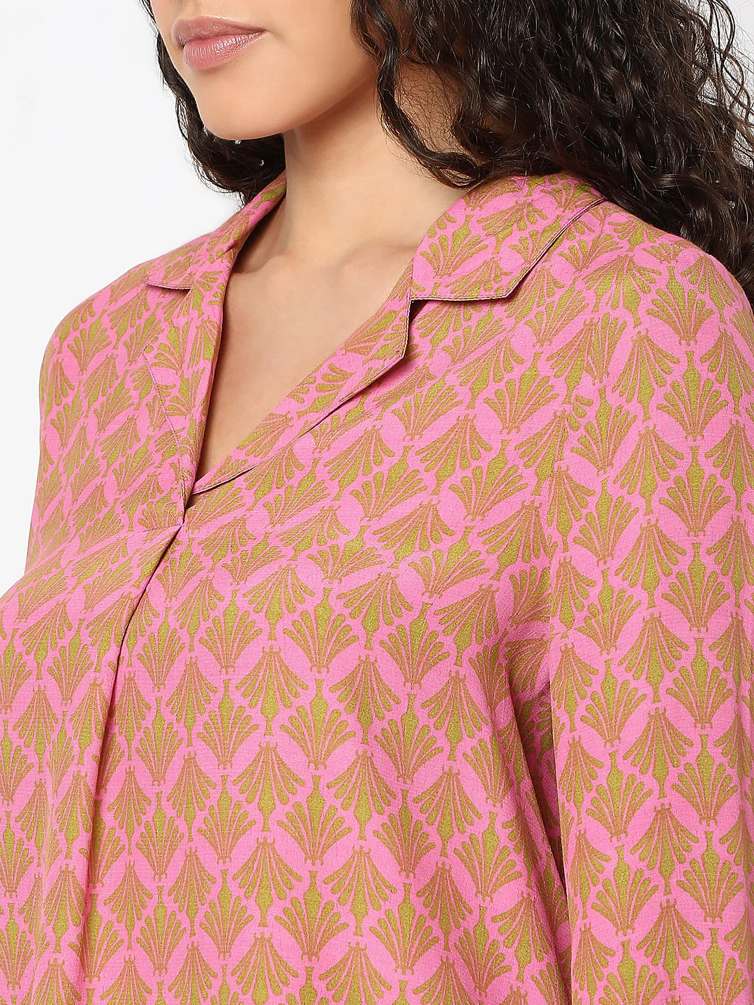 Pink Printed Shirt - Image 8
