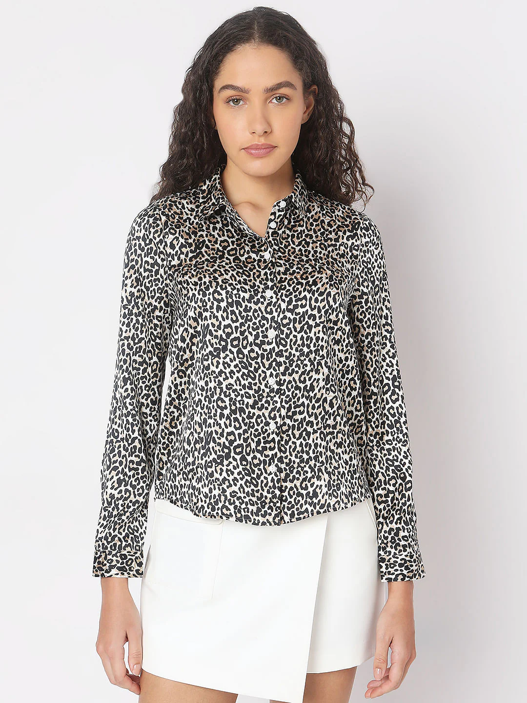 Black Animal Print Shirt - Image 2