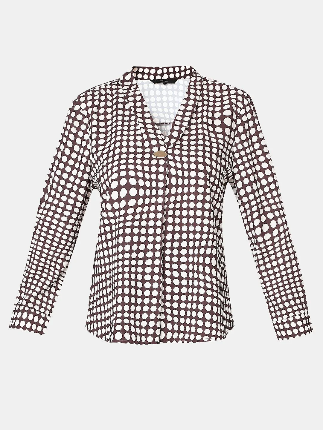 Brown Polka Dot Top - Image 7