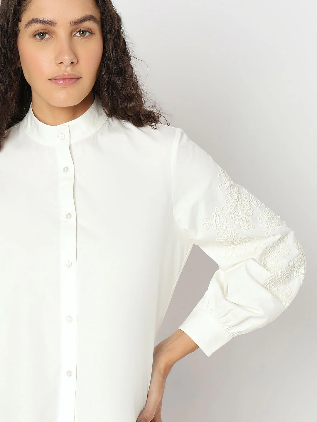 White Cotton Top - Image 6