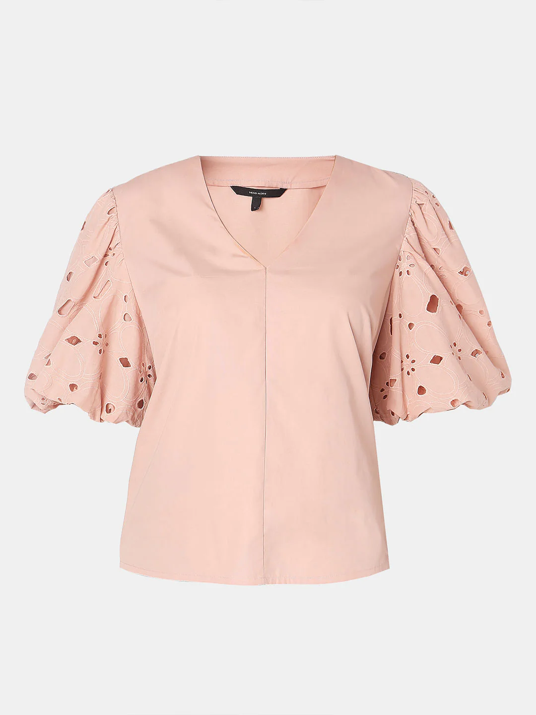 Dusty Pink Schiffli Top - Image 7