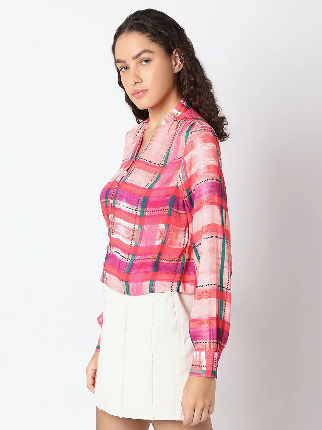 Pink Full Sleeve Top - Image 3