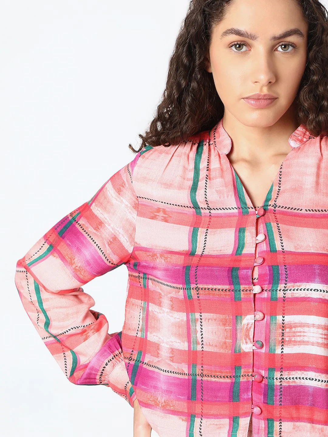Pink Full Sleeve Top - Image 6