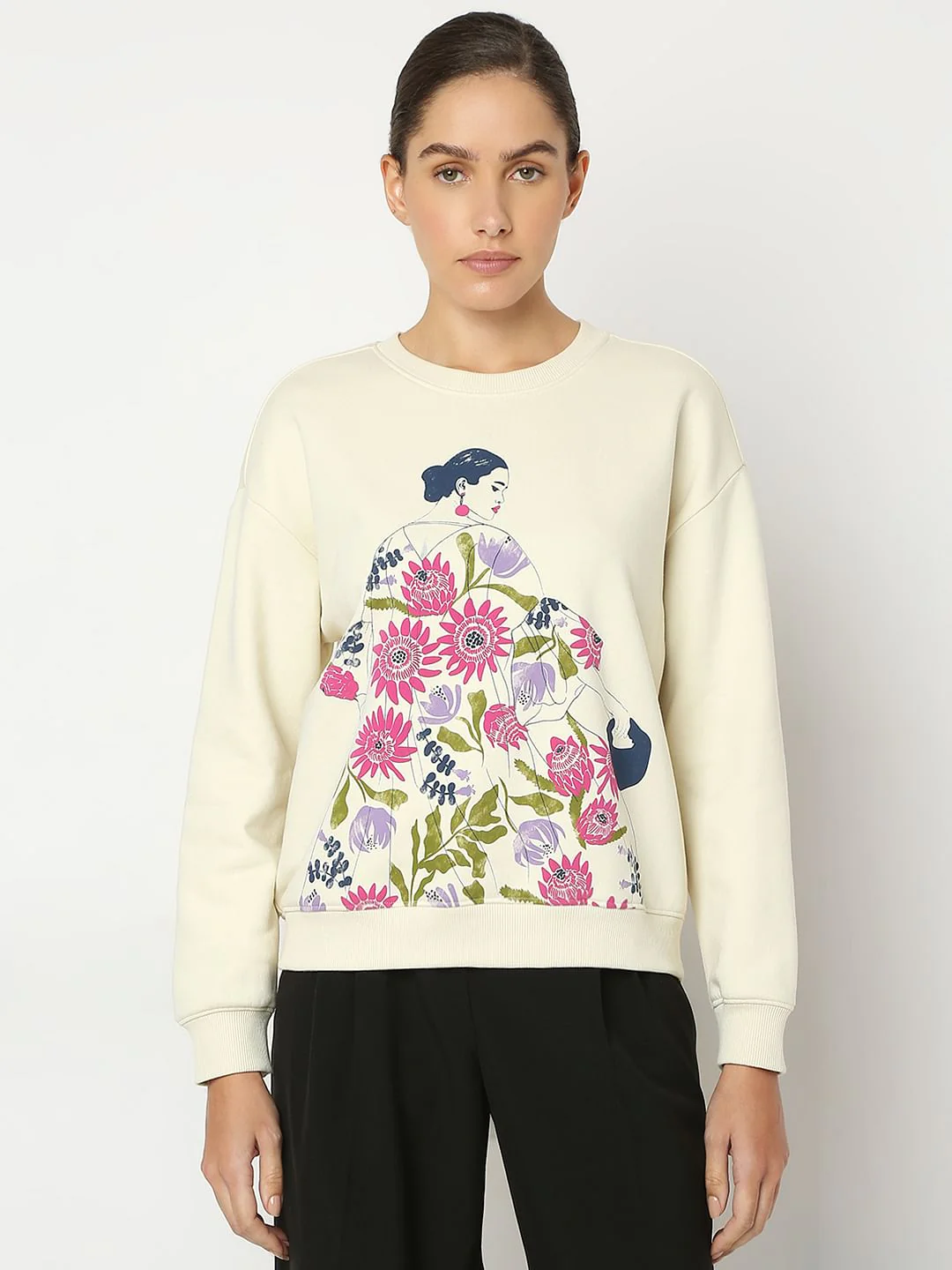 Off-White Printed Sweatshirt - Image 2