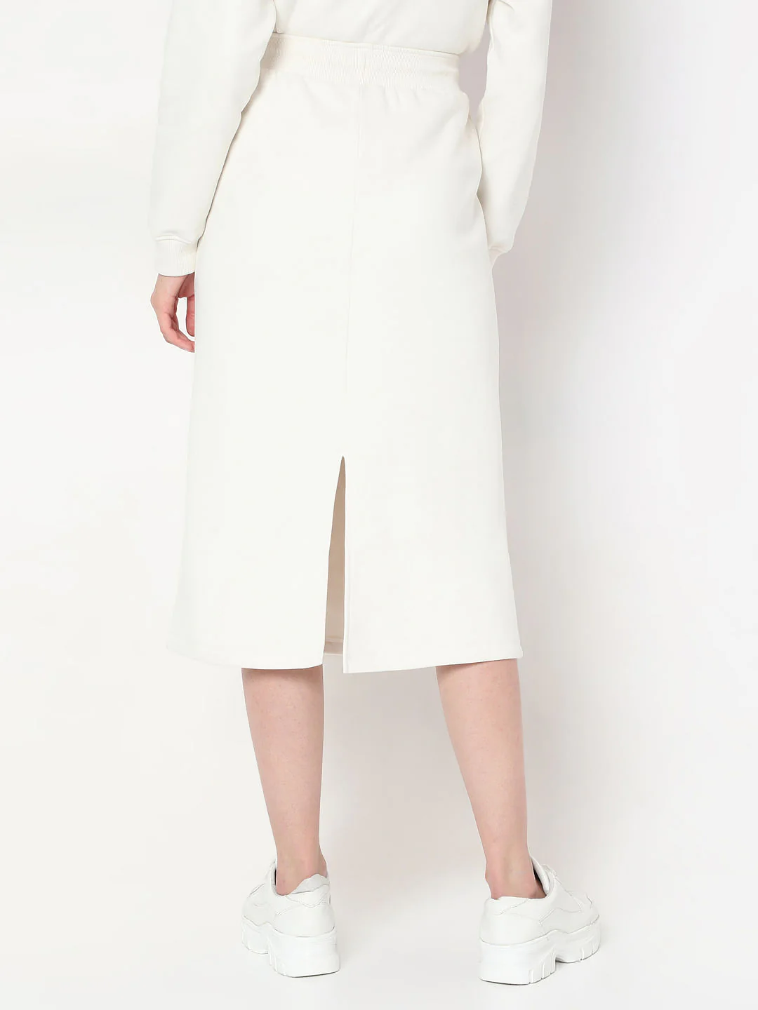 White Printed Skirt - Image 4
