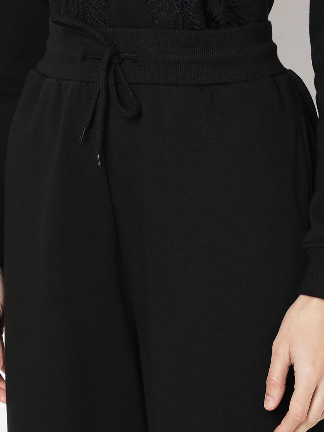 Black Cotton Sweatpant - Image 8