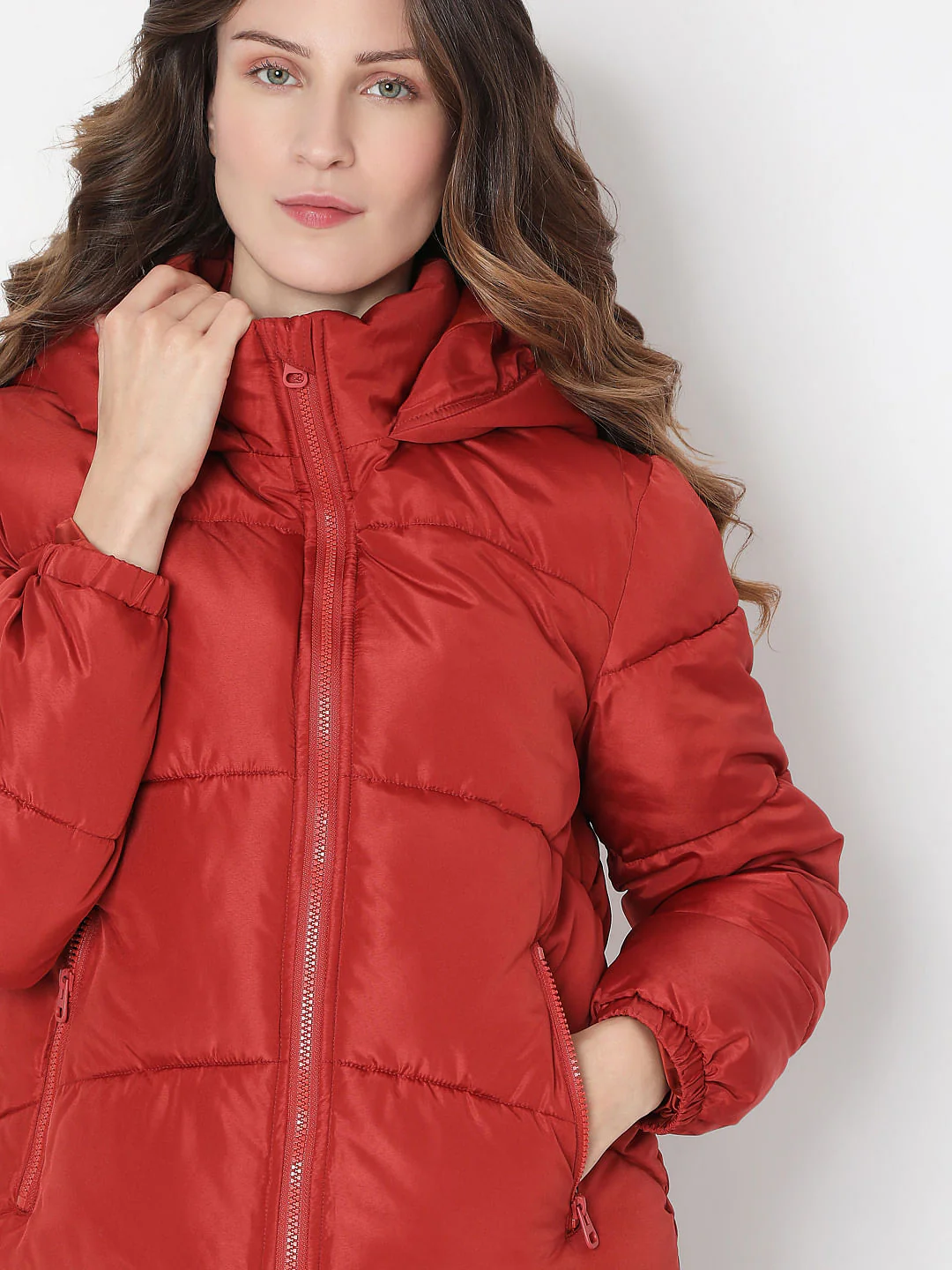 Red Hooded Jacket - Image 6