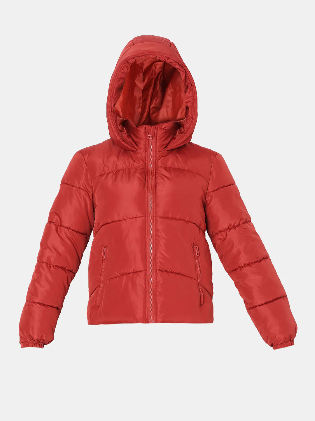 Red Hooded Jacket - Image 7