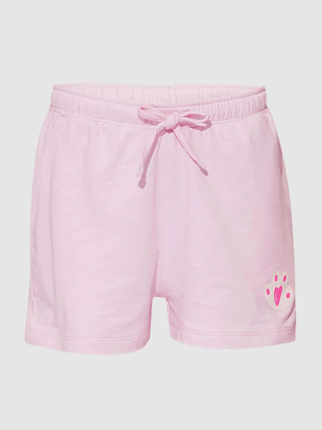 Girls Pink Co-Ord Set Shorts - Image 5