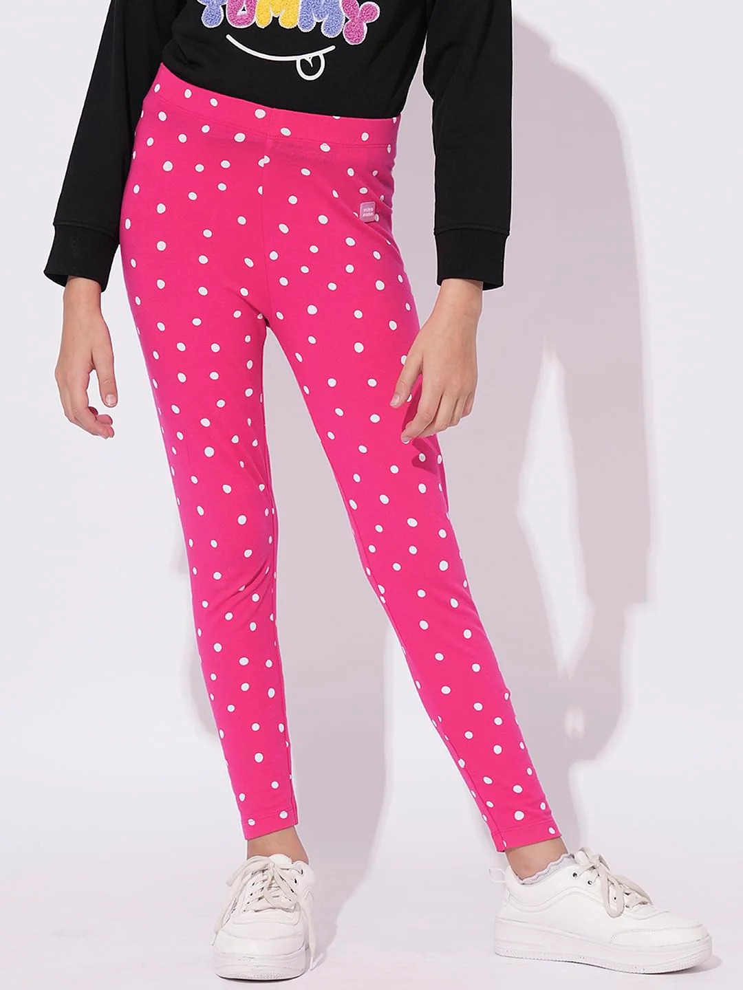 Girls Pack Of 2 Leggings - Image 2