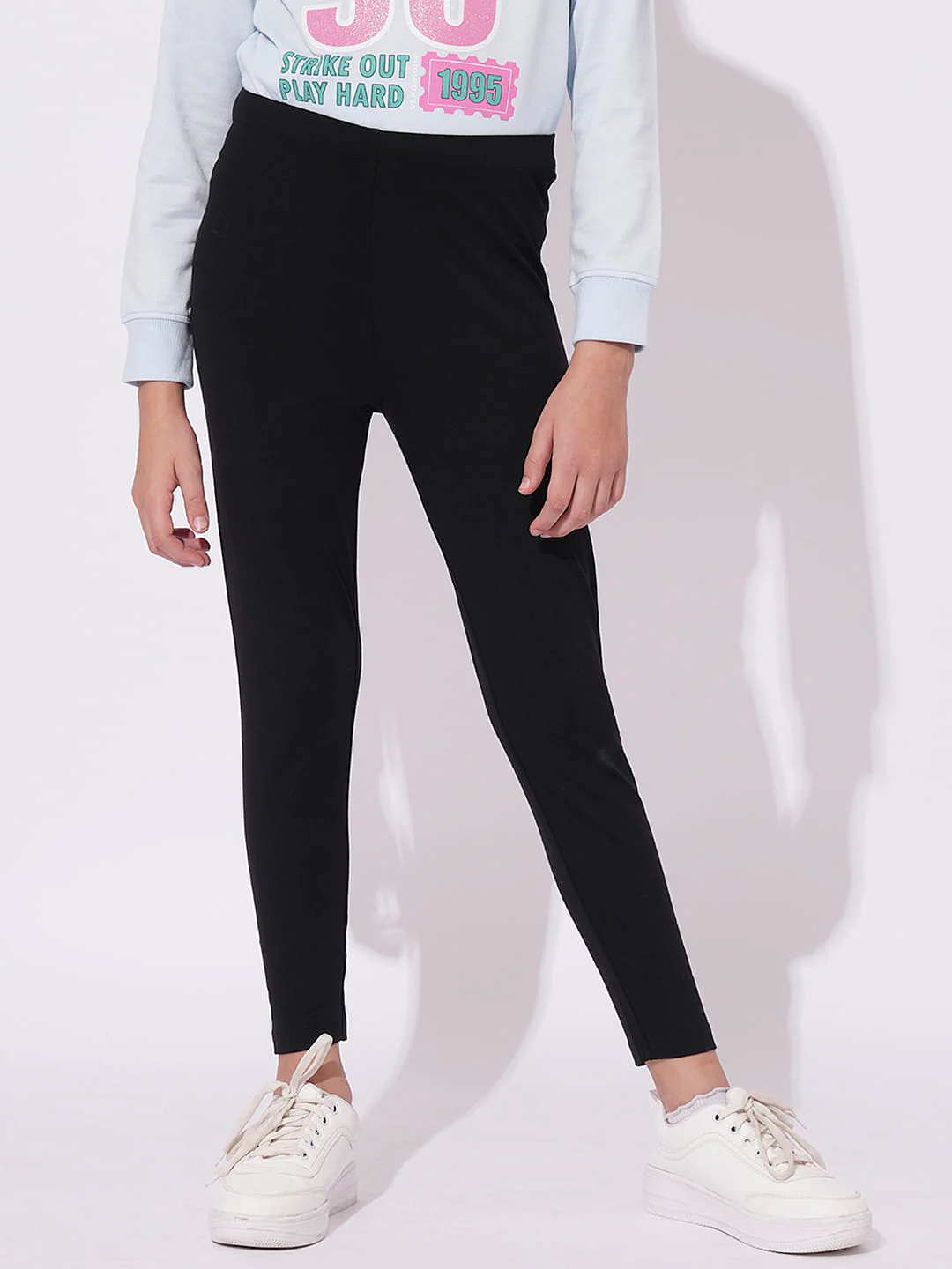 Girls Pack Of 2 Leggings - Image 3