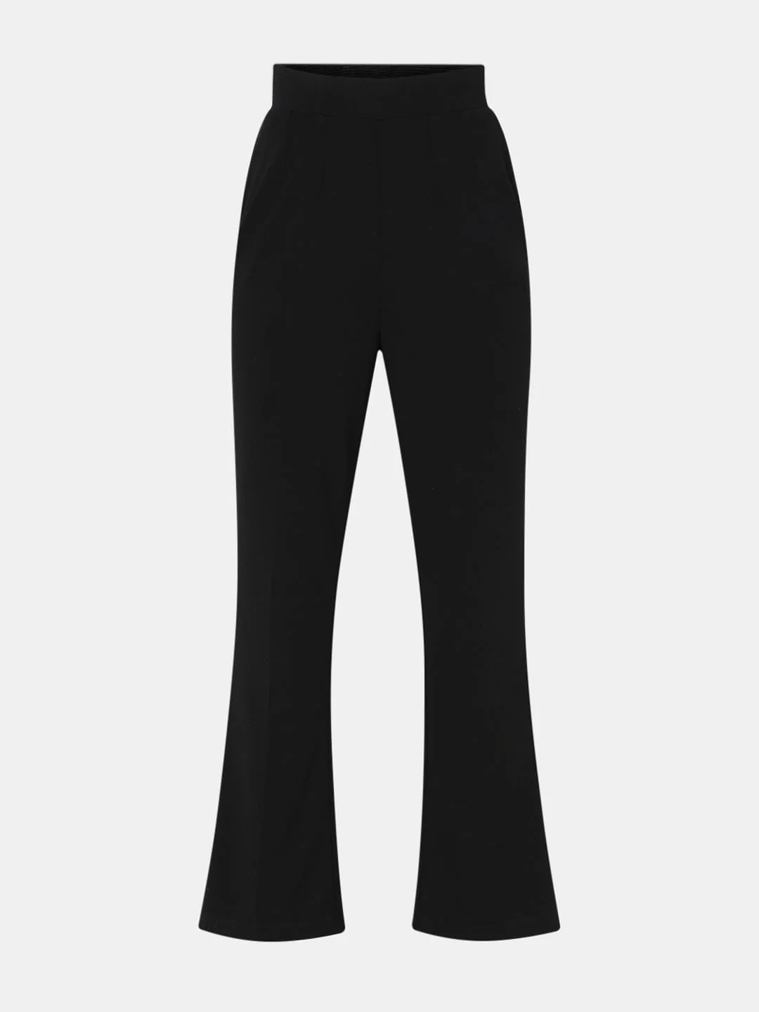 Black High Rise Bootcut Pants - Image 7