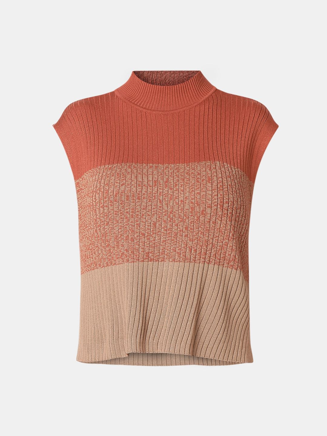 Brown Two-Toned Co-Ord Set Top - Image 7
