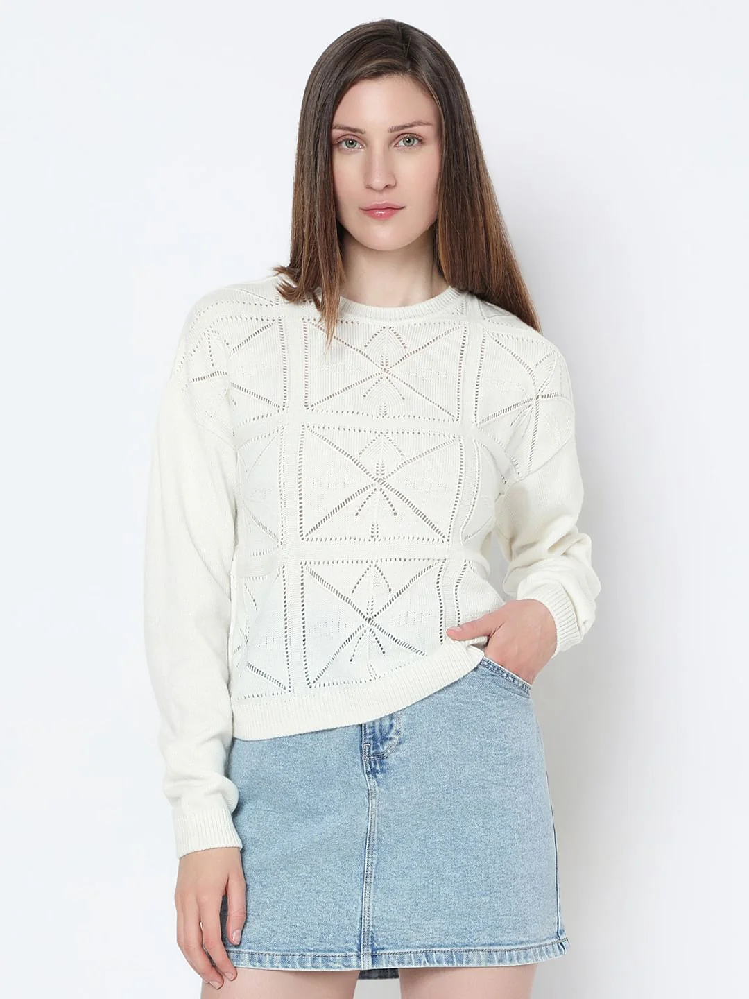 Off-White Knitted Top - Image 2
