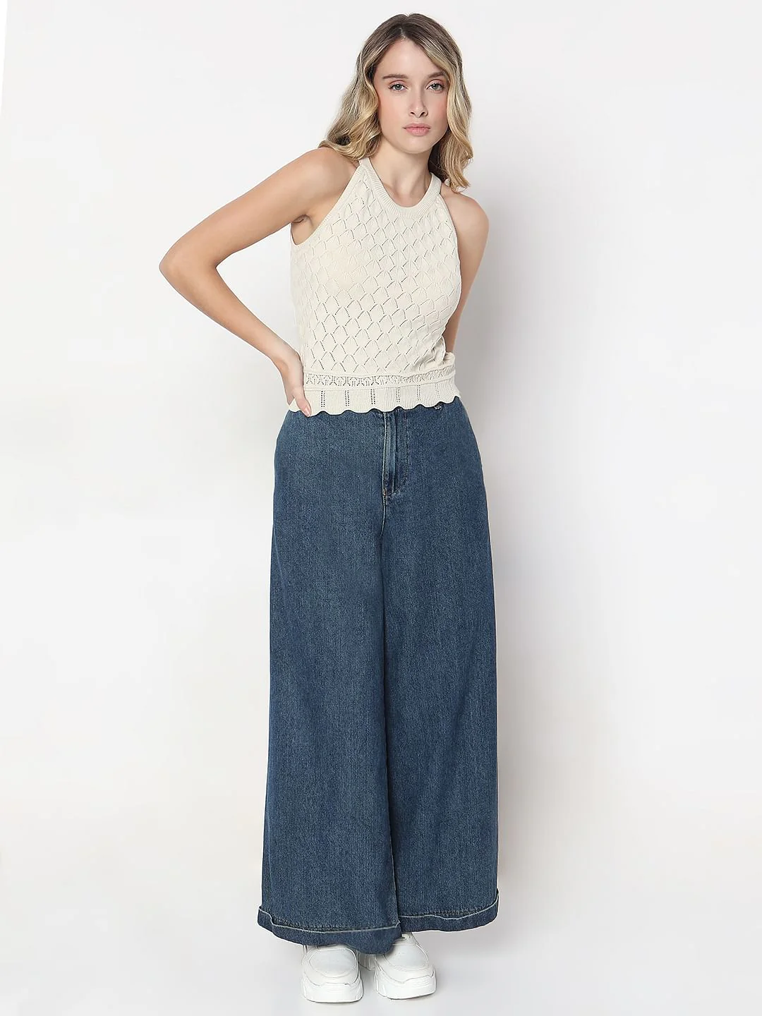 Off-White Knitted Top - Image 5