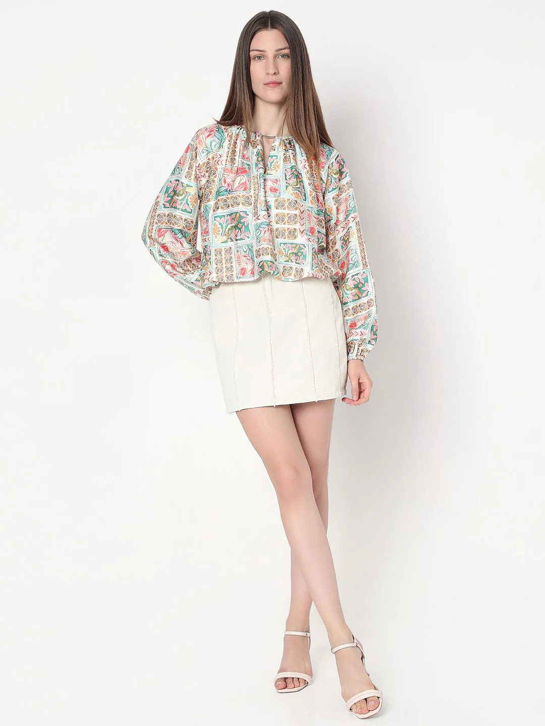 Multi-Colour Printed Top - Image 5