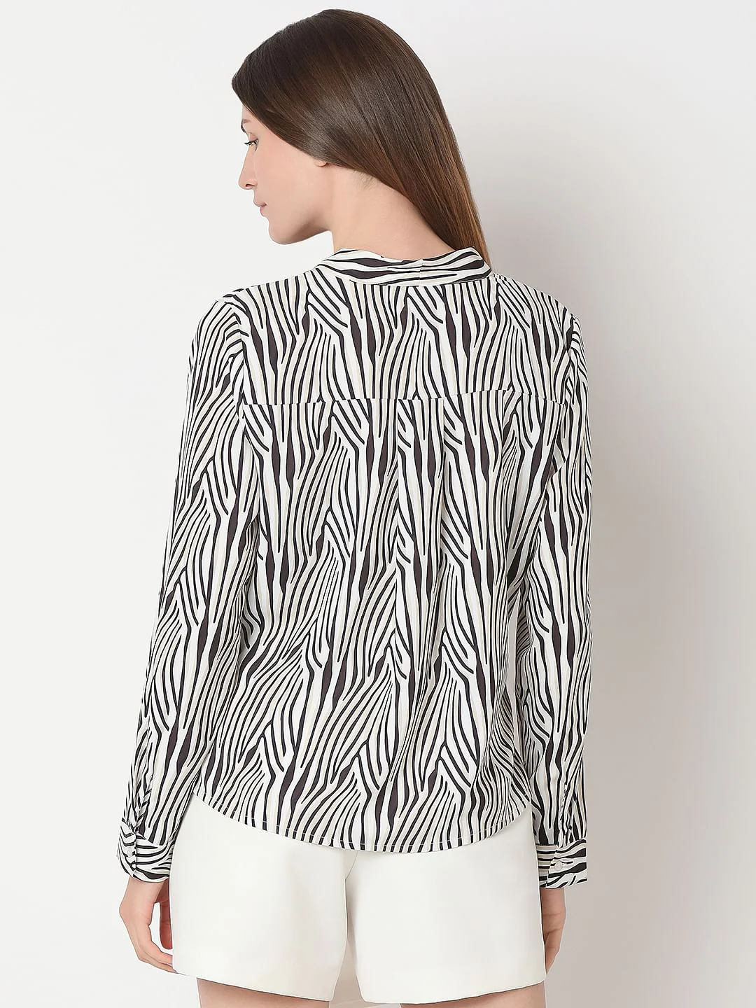 White Printed Top - Image 4