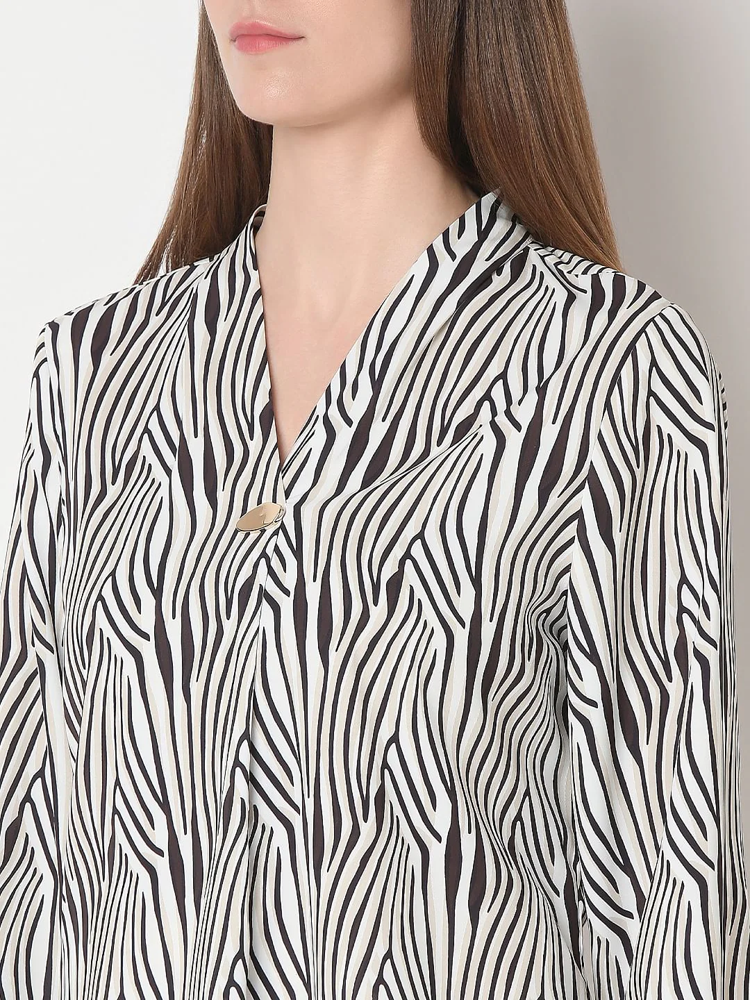 White Printed Top - Image 8
