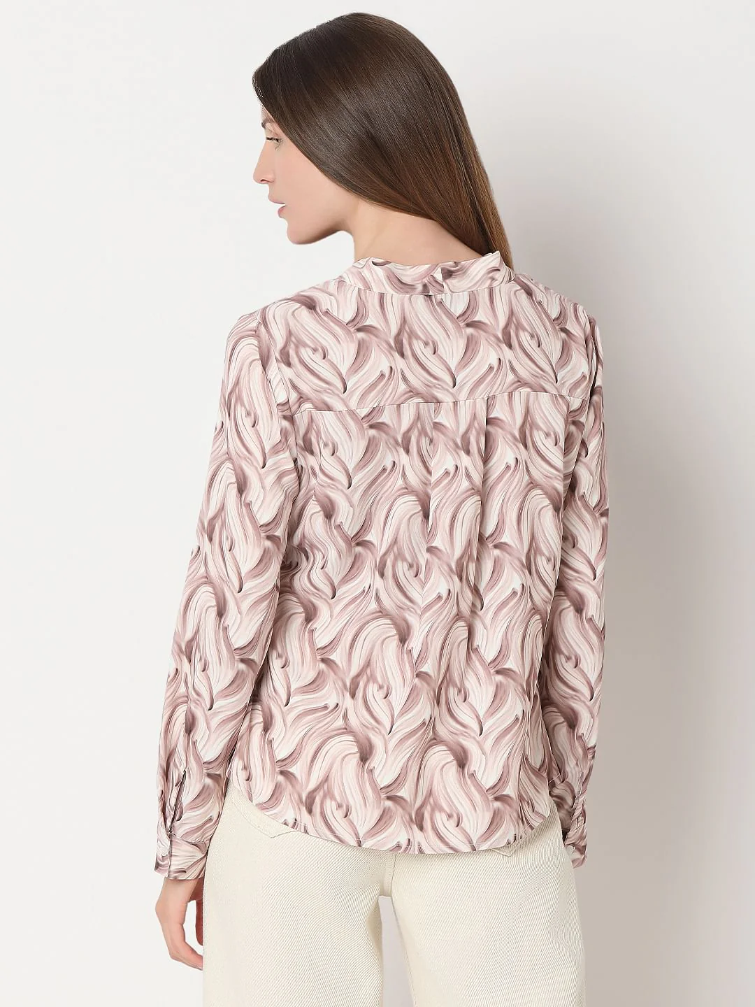 Off-White Printed Top - Image 4