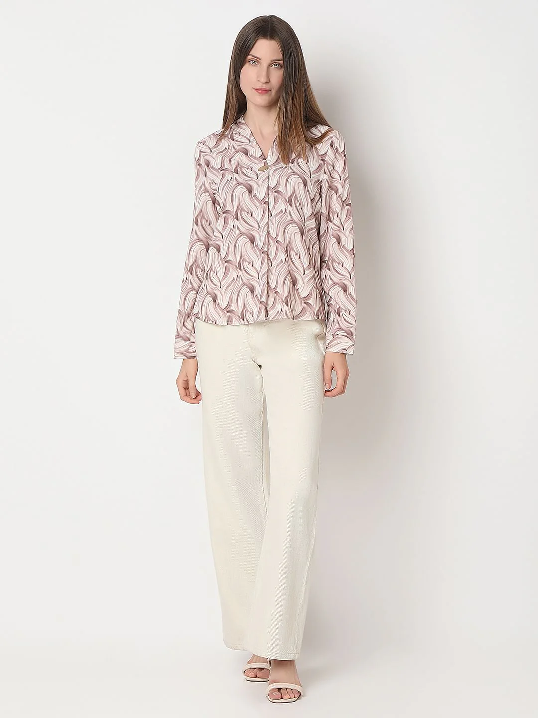 Off-White Printed Top - Image 5