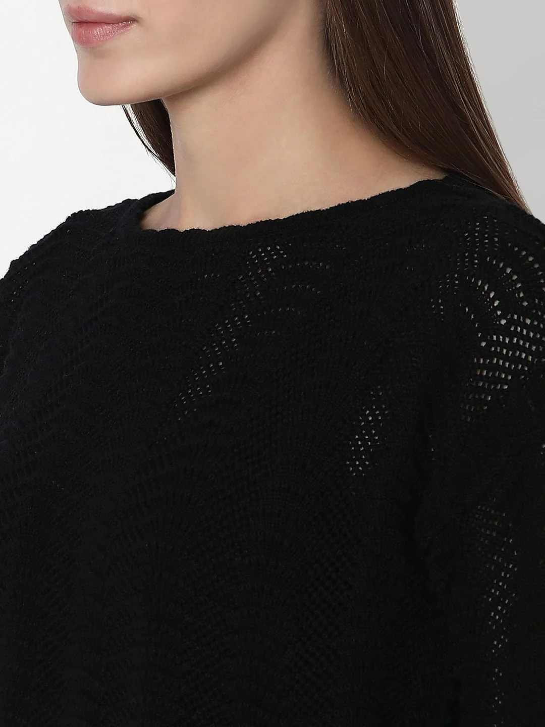 Black Knitted Co-Ord Set Top - Image 8
