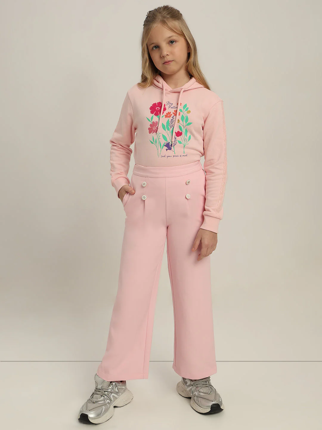 GIRL Pink Flared Pants - Image 5