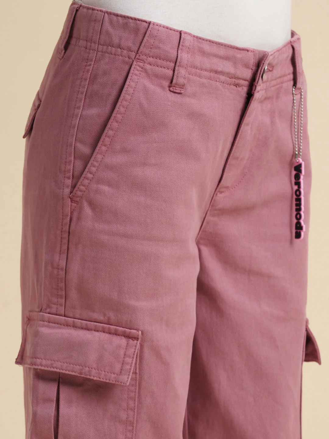 Girls Rose High Rise Mom Pants - Image 4