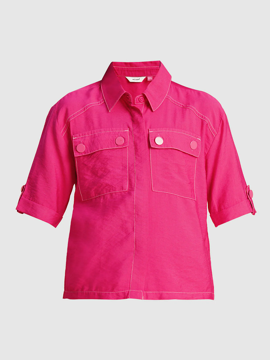 Girl Utility Co-Ord Set Shirt - Image 6