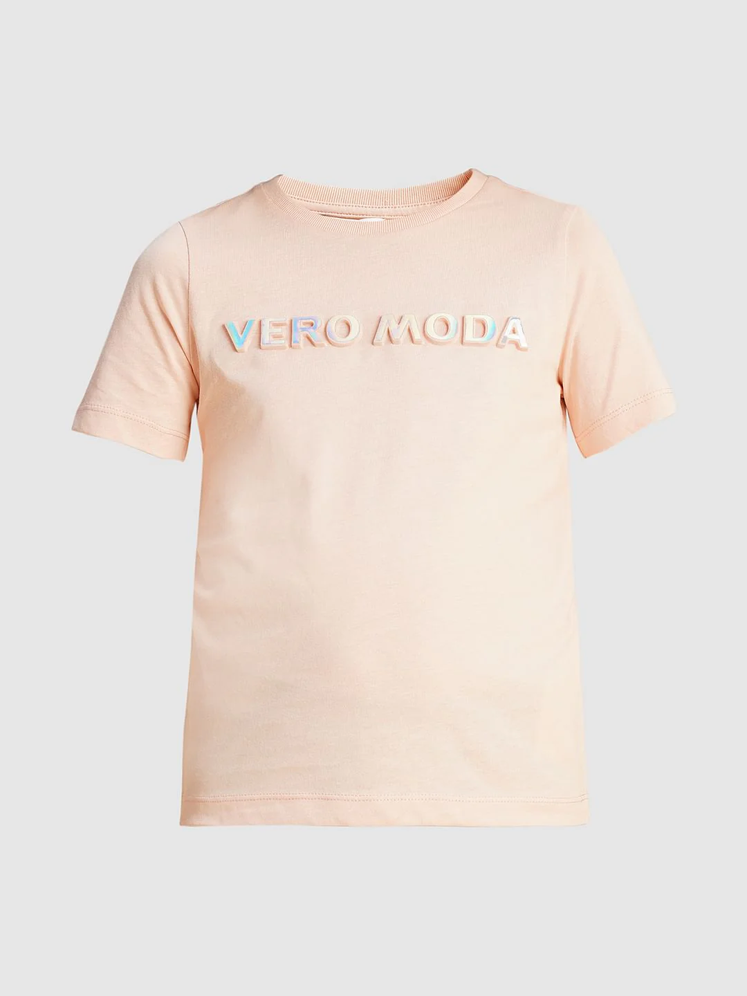 Girls Pink Logo Print T-Shirt - Image 6